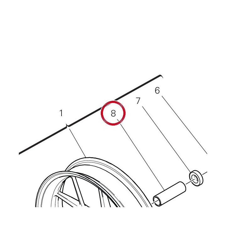 Entretoise interne — réf. 71413281AA | Ducati Store