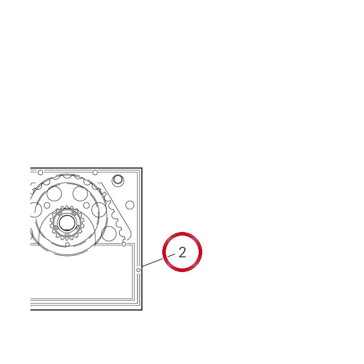 Kit transmission secondaire — réf. 67621141A | Ducati Store