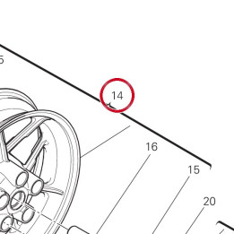 Jante roue ar. 50222041AA — réf. 50222041AA | Ducati Store