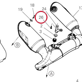 Vis tceif M5X16 77156418B — réf. 77156418B | Ducati Store