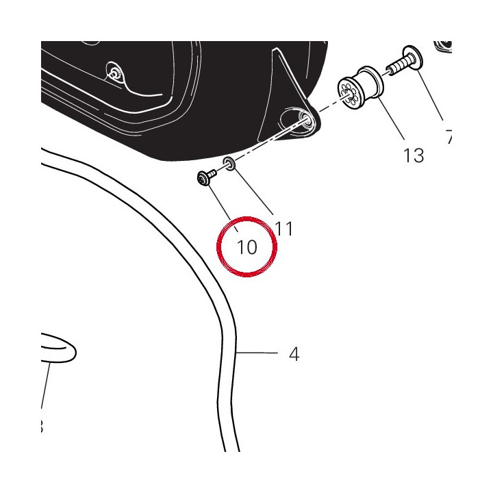 Vis 77919281AA — réf. 77919281AA | Ducati Store