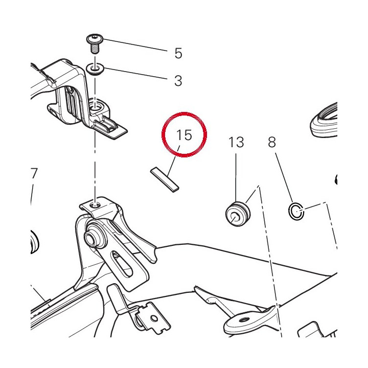 Tampon 86612341A — réf. 86612341A | Ducati Store