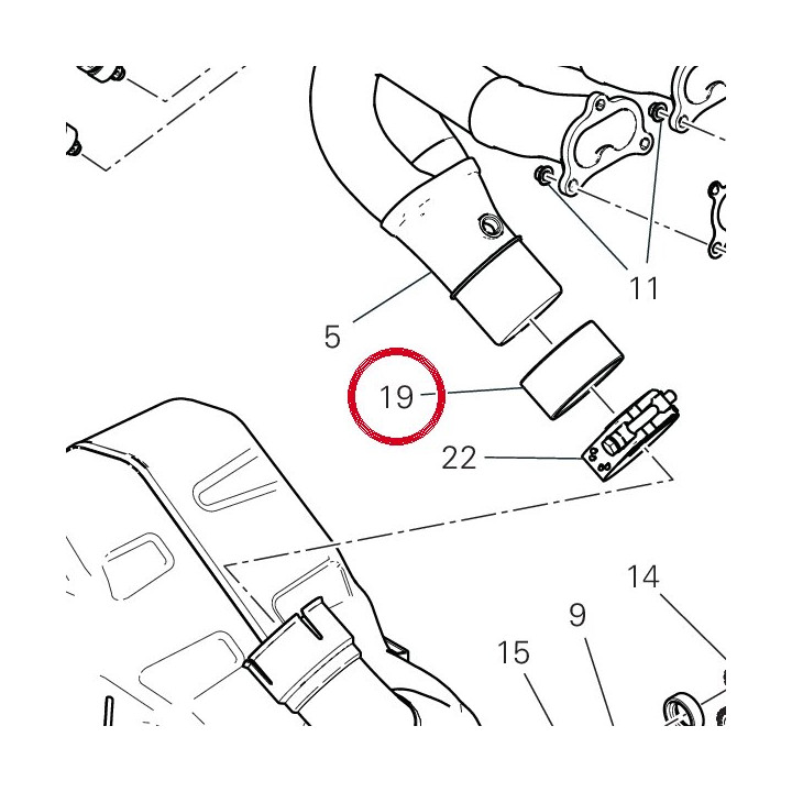 Joint 79010481A — réf. 79010481A | Ducati Store
