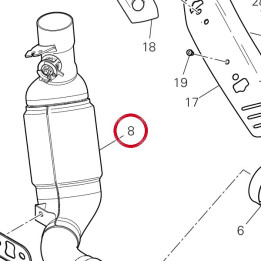 Raccord 57212051BA — réf. 57212051BA | Ducati Store