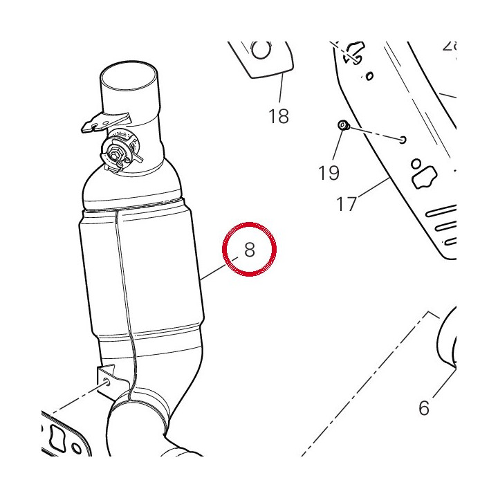 Raccord 57212051BA — réf. 57212051BA | Ducati Store