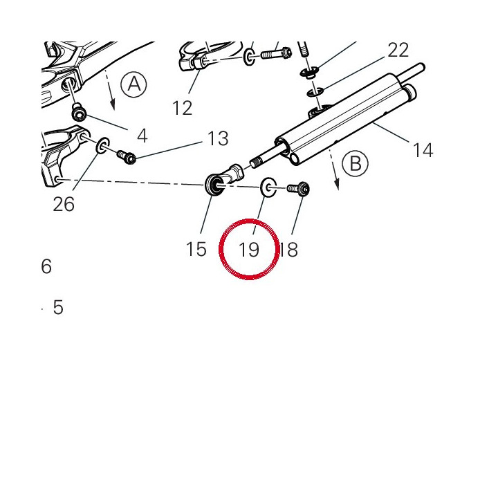 Rondelle 85250291A — réf. 85250291A | Ducati Store