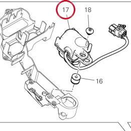 Moteur électrique soupape — réf. 59340393A | Ducati Store