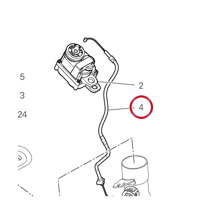 Câble soupape échappement — réf. 73210701B | Ducati Store