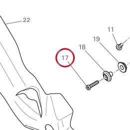 Vis tceir M8X35 77355068B — réf. 77355068B | Ducati Store