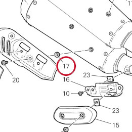 Entretoise 7131D941AA — réf. 7131D941AA | Ducati Store