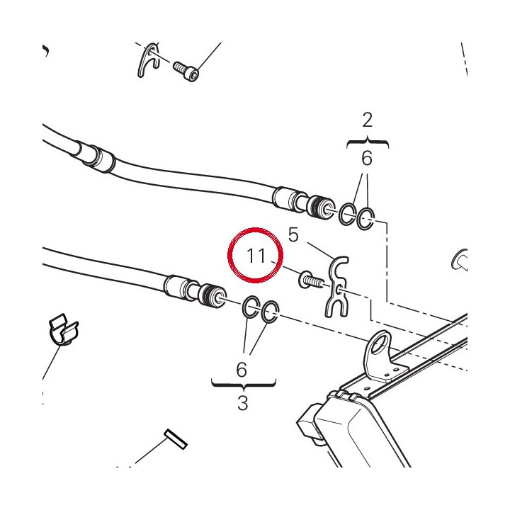 Vis tbeif M6X18 77240438C — réf. 77240438C | Ducati Store