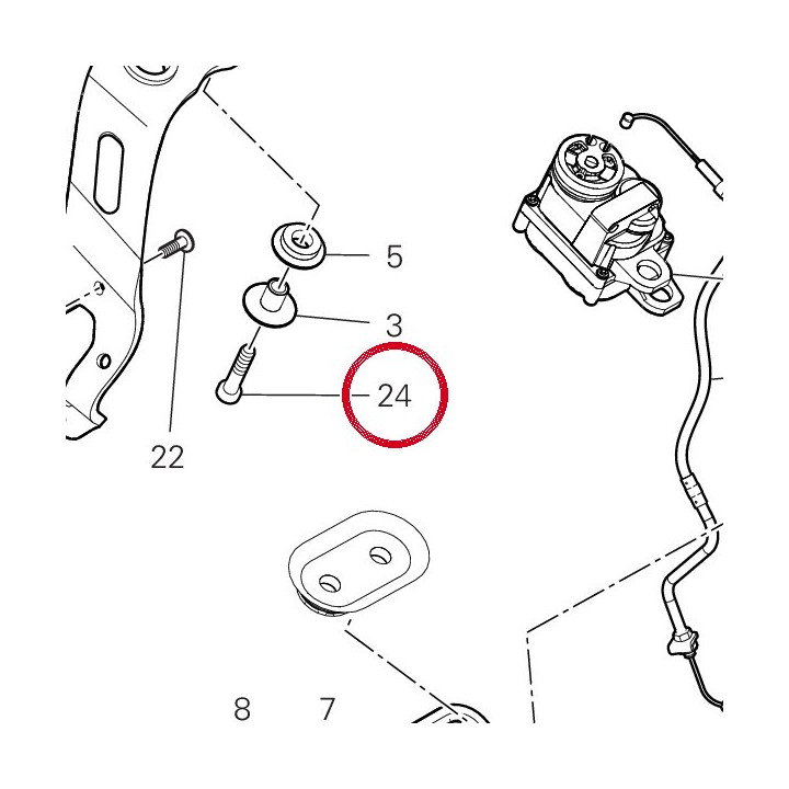 Vis special 7791B071AA — réf. 7791B071AA | Ducati Store