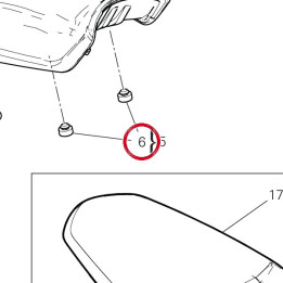 Caoutchouc 76410631B — réf. 76410631B | Ducati Store