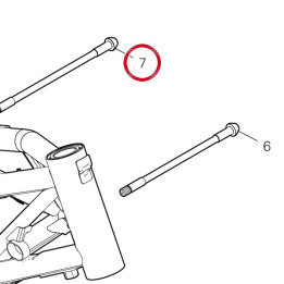 Pivot (arrière) 7791B191AA — réf. 7791B191AA | Ducati Store