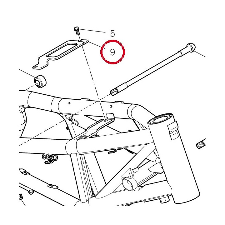 Support centrale cdi — réf. 8301A581AA | Ducati Store