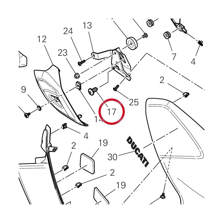 Vis 77240773B — réf. 77240773B | Ducati Store