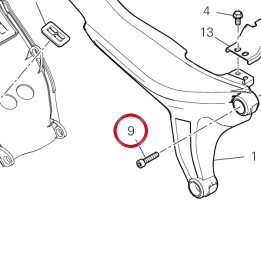 Vis special 7791B211AA — réf. 7791B211AA | Ducati Store