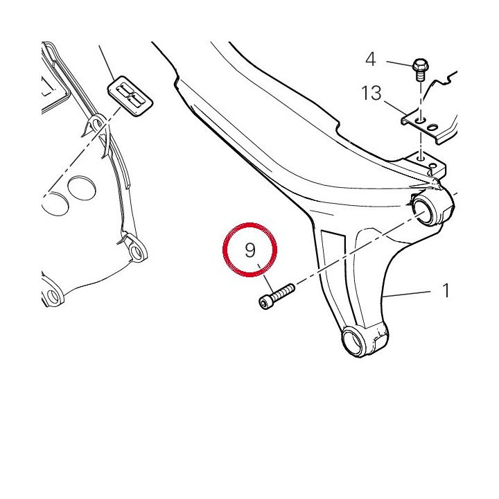 Vis special 7791B211AA — réf. 7791B211AA | Ducati Store