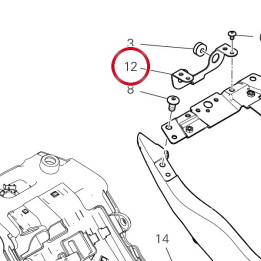 Support feu arrière — réf. 8301A641AA | Ducati Store
