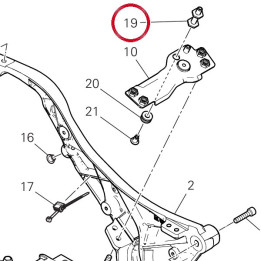 Support moteur soupape — réf. 8291H731AA | Ducati Store