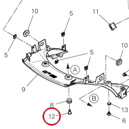 Vis special 77214221AA — réf. 77214221AA | Ducati Store