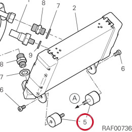 Antivibration 70010111B — réf. 70010111B | Ducati Store