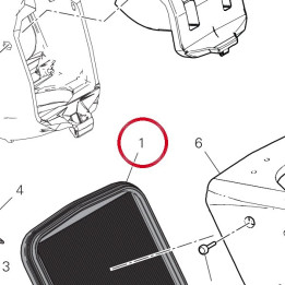 Filtre à air 42610491A — réf. 42610491A | Ducati Store