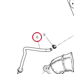 Tuyau drainage airbox — réf. 59018141A | Ducati Store