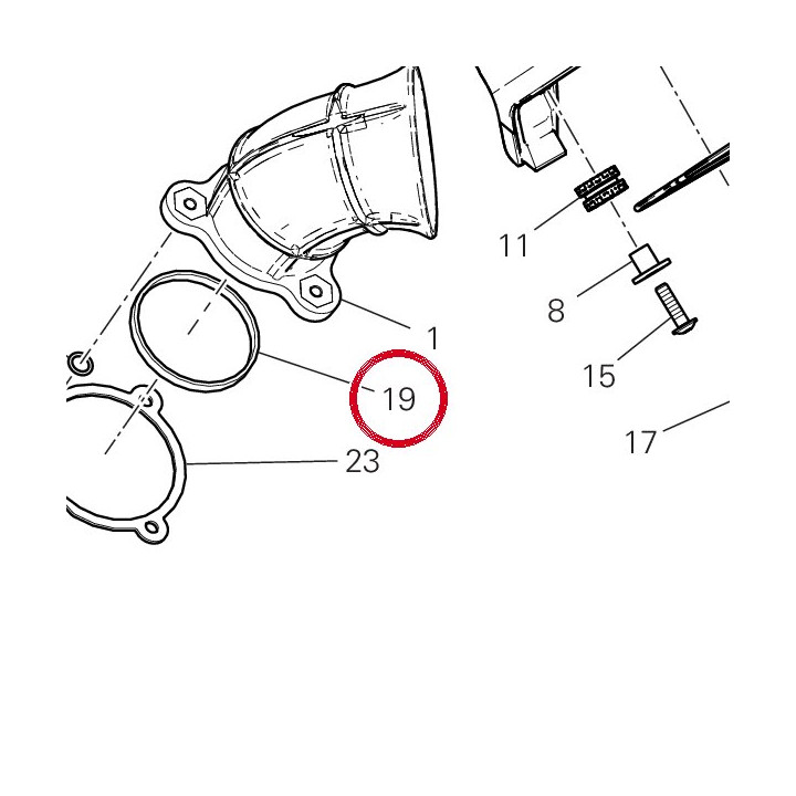 Joint 78811761A — réf. 78811761A | Ducati Store