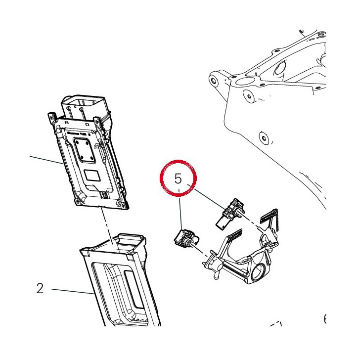 Sonde pression 55243731C — réf. 55243731C | Ducati Store