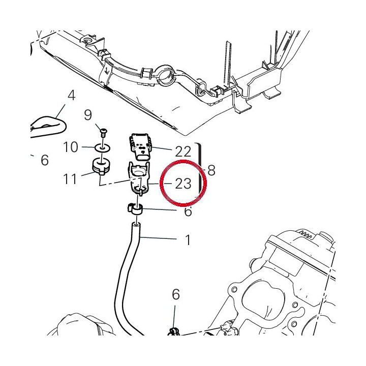 Support 81414592A — réf. 81414592A | Ducati Store