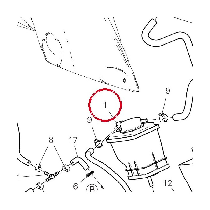 Filtre canister 42640041B — réf. 42640041B | Ducati Store