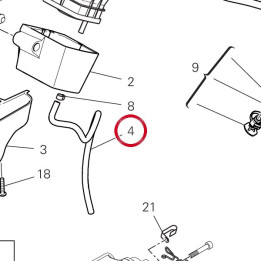 Tuyau 93510971A — réf. 93510971A | Ducati Store