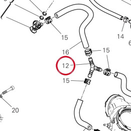Raccord en Y 81440491B — réf. 81440491B | Ducati Store