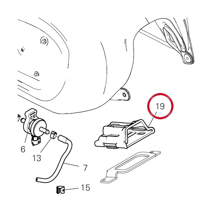 Antivibration 86612951A — réf. 86612951A | Ducati Store