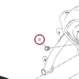 Caoutchouc devant 86612581A — réf. 86612581A | Ducati Store