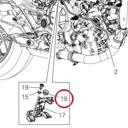 Caoutchouc 76411671A — réf. 76411671A | Ducati Store