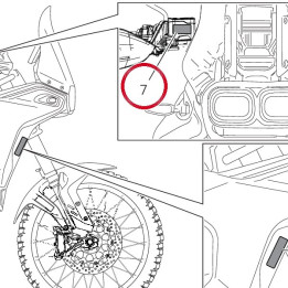 Plaquette Maître-Cylindre — réf. 43910071A | Ducati Store