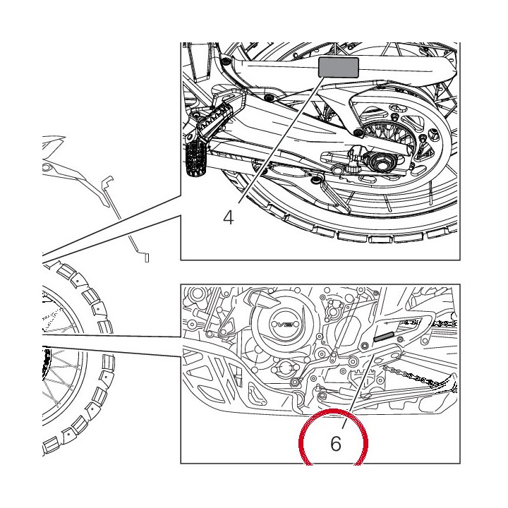 Plaquette sequence boîte — réf. 43312551A | Ducati Store