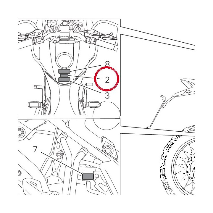 Plaquette mise en garde — réf. 43310051B | Ducati Store
