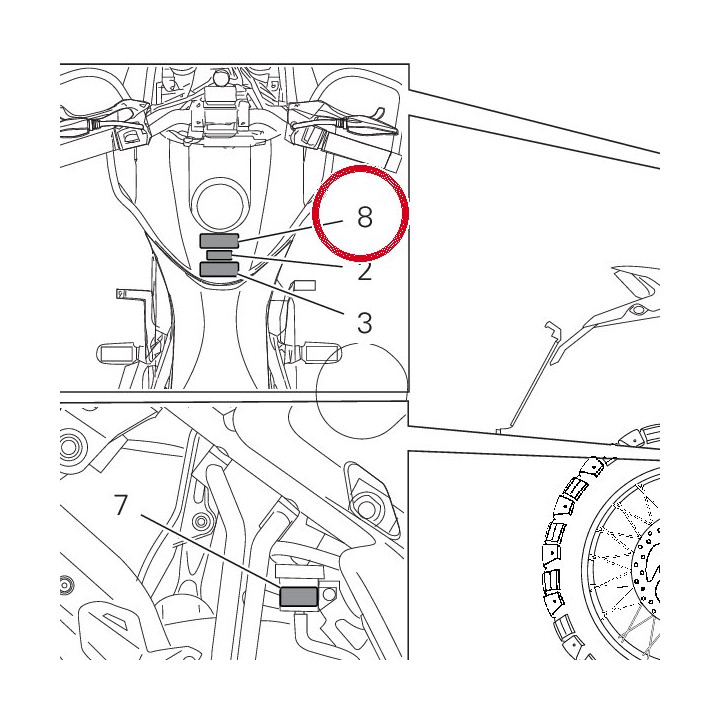Plaquette mise en garde — réf. 43217911Z | Ducati Store