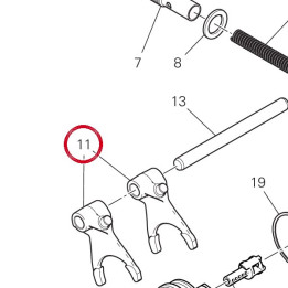 Fourche engrenement — réf. 180Z0031A | Ducati Store