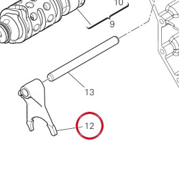 Fourche engrenement 5Eme — réf. 180Z0041A | Ducati Store