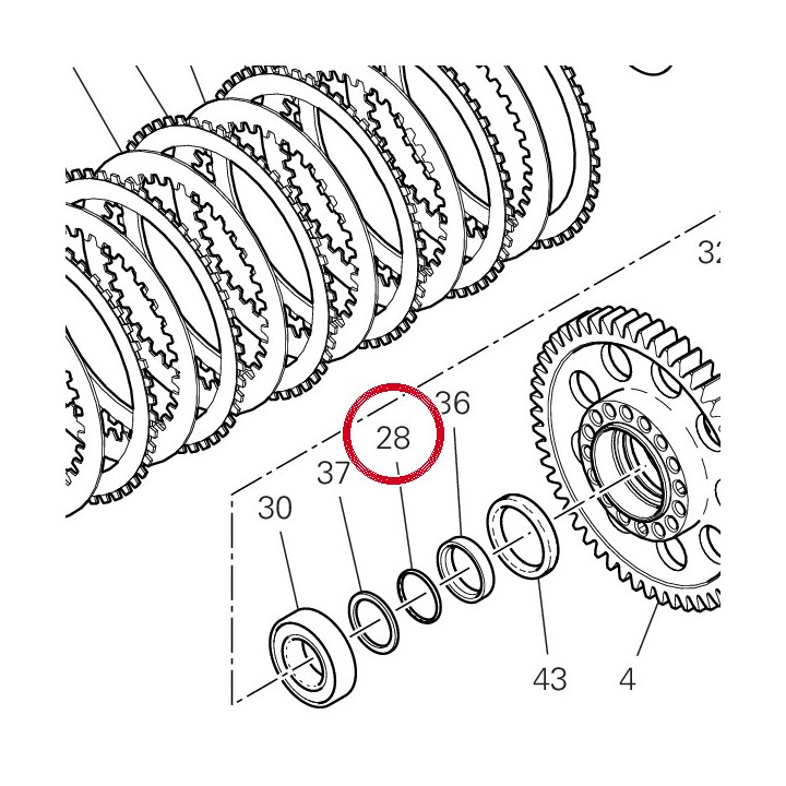Joint torique 46320537A — réf. 46320537A | Ducati Store