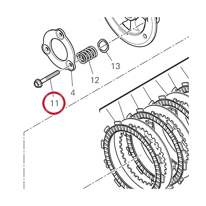 Vis 77211201A — réf. 77211201A | Ducati Store