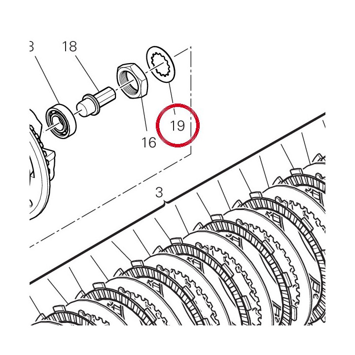 Rosette de sécurité — réf. 85110201A | Ducati Store