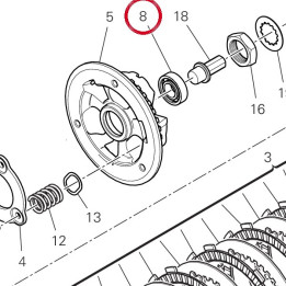 Roulement 70250601A — réf. 70250601A | Ducati Store