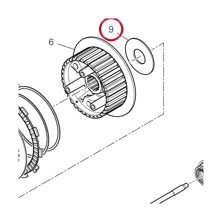 Entretoise 71313091A — réf. 71313091A | Ducati Store