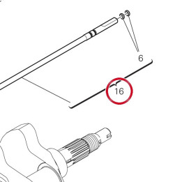 Tige de commande embrayage — réf. 11723621A | Ducati Store
