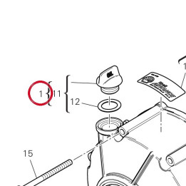 Couvercle embrayage — réf. 24321572AZ | Ducati Store